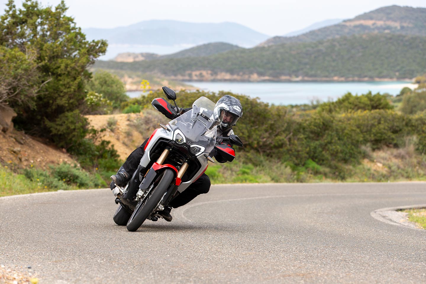 MV Agusta’s Enduro Veloce is very good on the pavement.