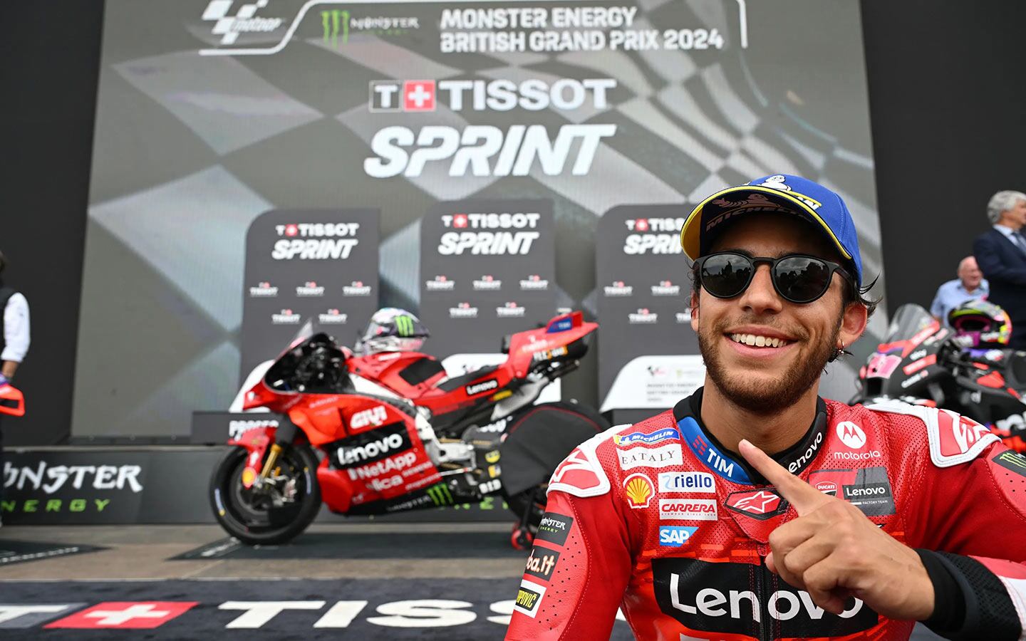 Enea Bastianini took the win on Saturday and Sunday.