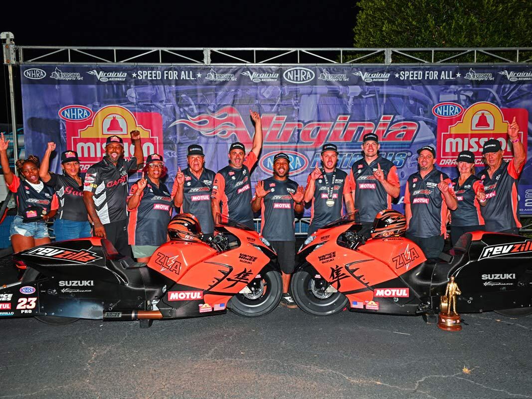 Gaige Herrera Sets Two All-Time NHRA Win-Streak Records with Victory at Richmond