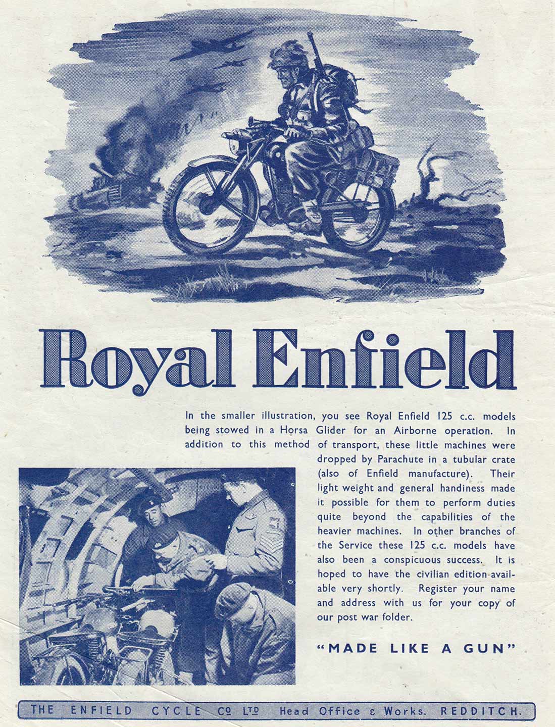 Historic Flying Flea ad.
