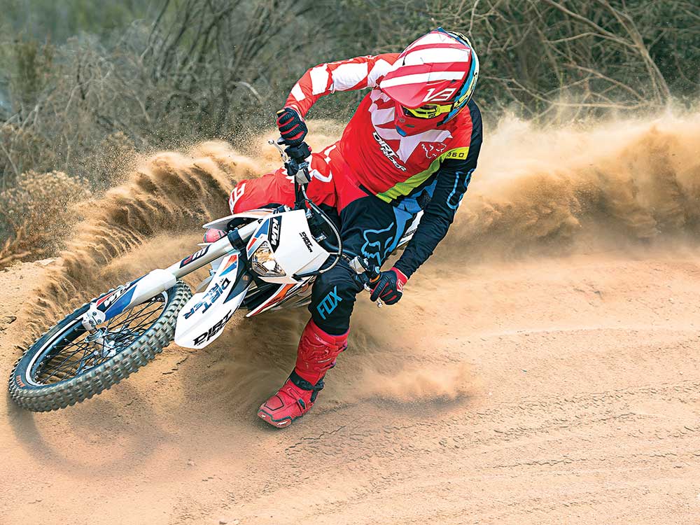 The KTM Freeride E-XC.