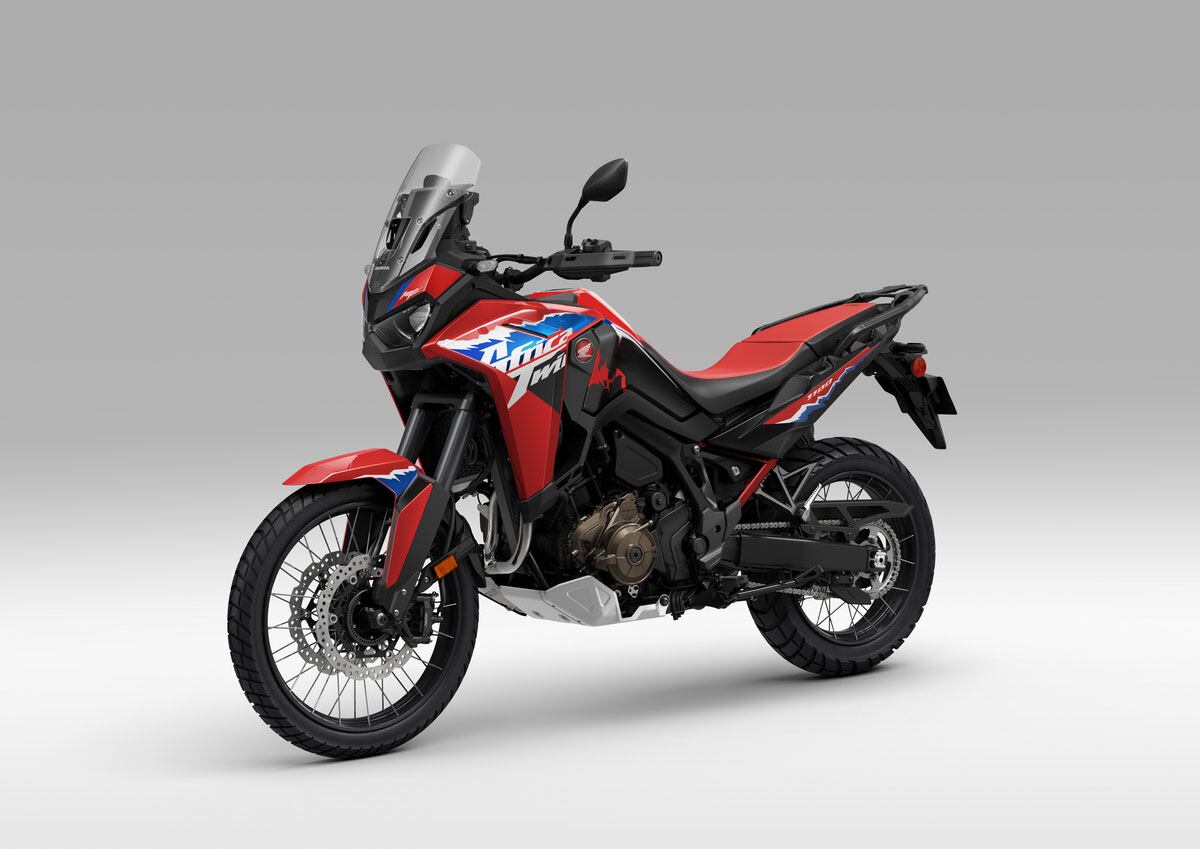 Honda’s standard 2024 Africa Twin DCT.
