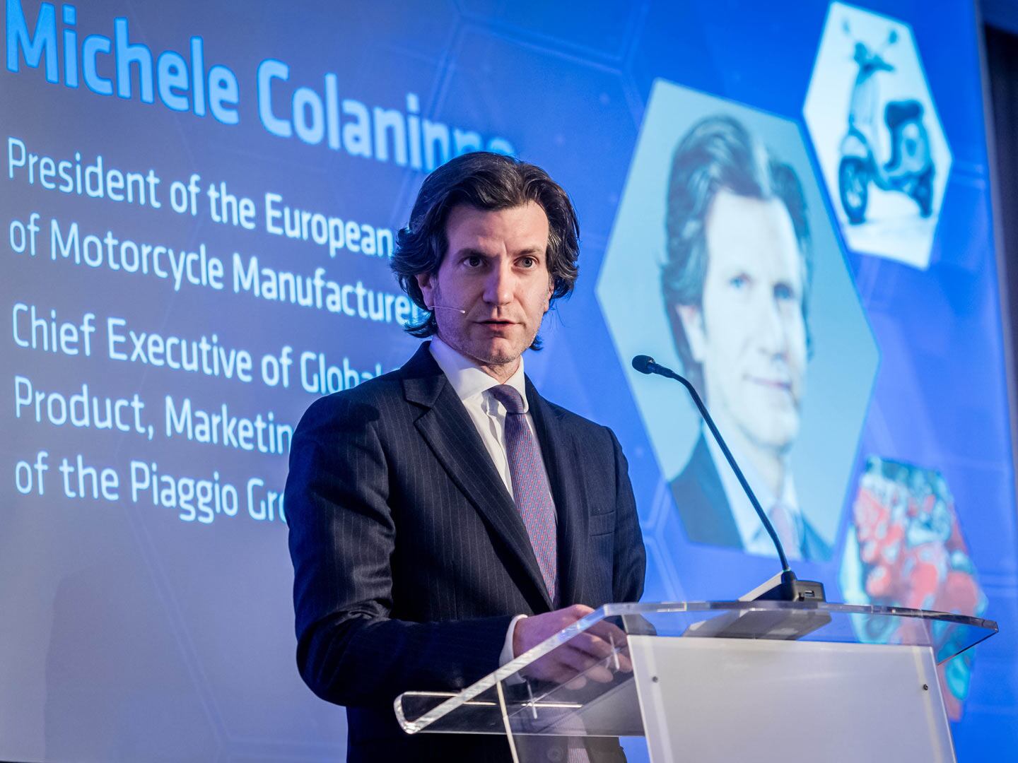 Piaggio Group Michele Colaninno Elected ACEM President For a Second Term