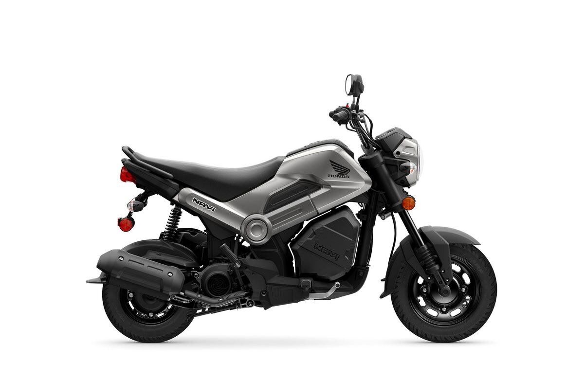 2024 Honda Navi in Arctic Silver Metallic.