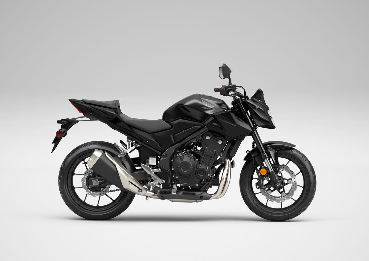 Honda’s 2024 CB500F received a host of updates including traction control and a new TFT display.