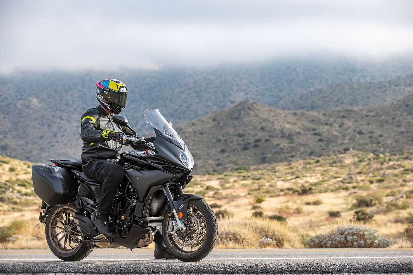 The MV Agusta Turismo Veloce (“fast tourer”) was introduced to MV’s sportbike-centric lineup in 2015 as a way to reach customers outside of the sportbike and naked bike world.
