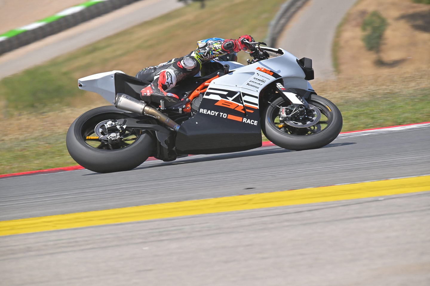 Connection between the rider and tires is beyond the realm of mort sportbikes.