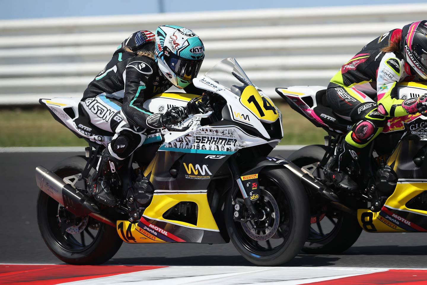 Dobbs made her debut in the series last weekend in Misano.