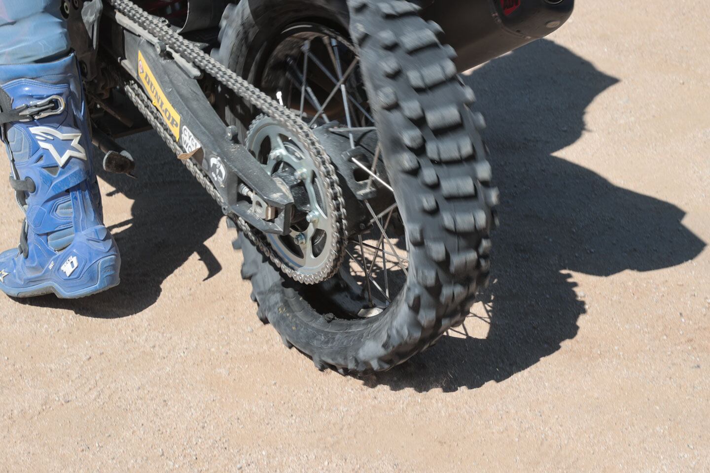 Speed kills—tires.