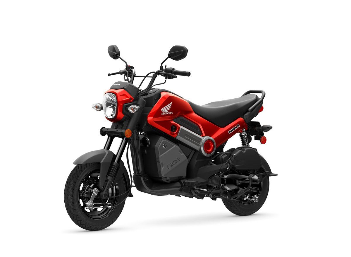 2024 Honda Navi in Pearl Red.