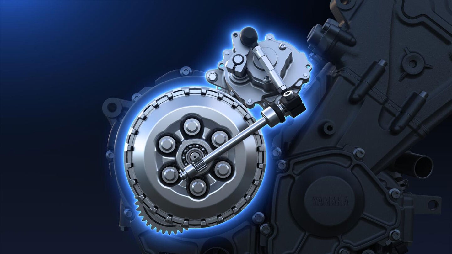 Another view of the Y-AMT transmission and clutch.