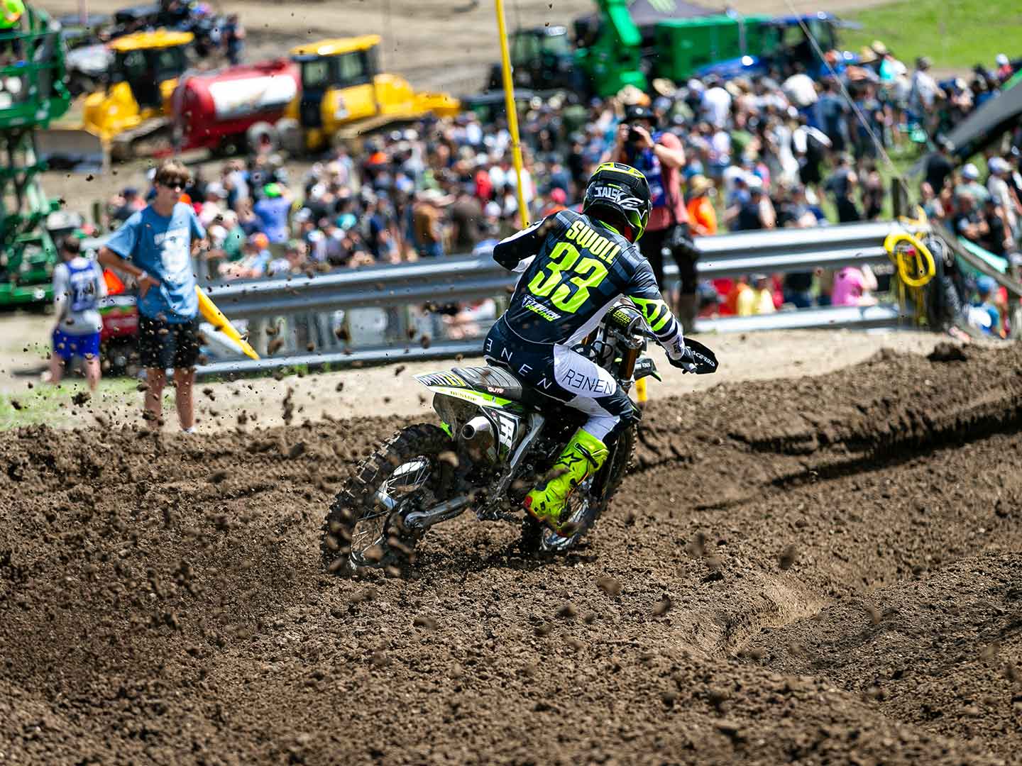 Triumph Racing and Jalek Swoll Make Historic Trip to AMA Pro Motocross Podium