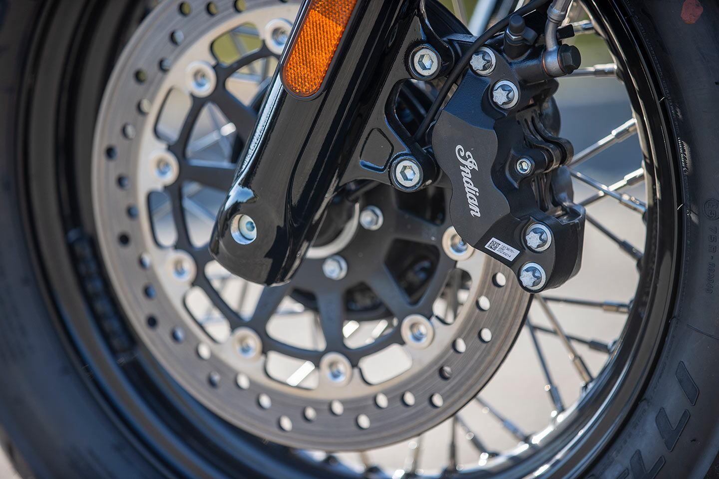 Like many cruisers, the SCL has a single disc front brake. It is the opinion of this rider that a dual-disc system could be more effective and confidence inspiring for the SCL and all other heavy cruisers.