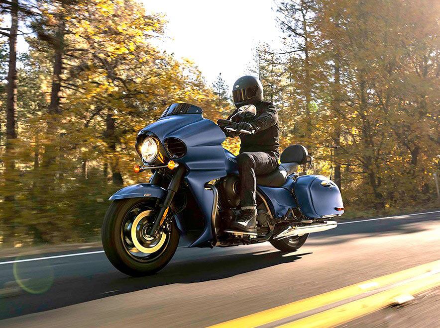 The Vulcan 1700 Vaquero hasn’t changed in its 14 years of production, but it still brings a stylish V-twin profile and a decent feature set for not a lot of money.