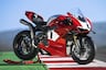 Ducati Panigale V4 R parked at race track