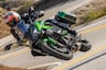 2025 Kawasaki Ninja 1100SX SE riding on twisty mountain road