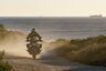 2025 BMW R 1300 GS Adventure riding on dusty dirt road