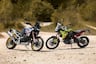 2024 BMW F 900 GS Adventure and F 900 GS parked on gravel road