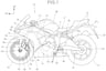 Honda CBR250RR patent drawing