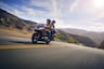2025 Honda Gold Wing Tour riding two up on country road