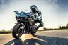 2025 Kawasaki Ninja H2R riding on country road