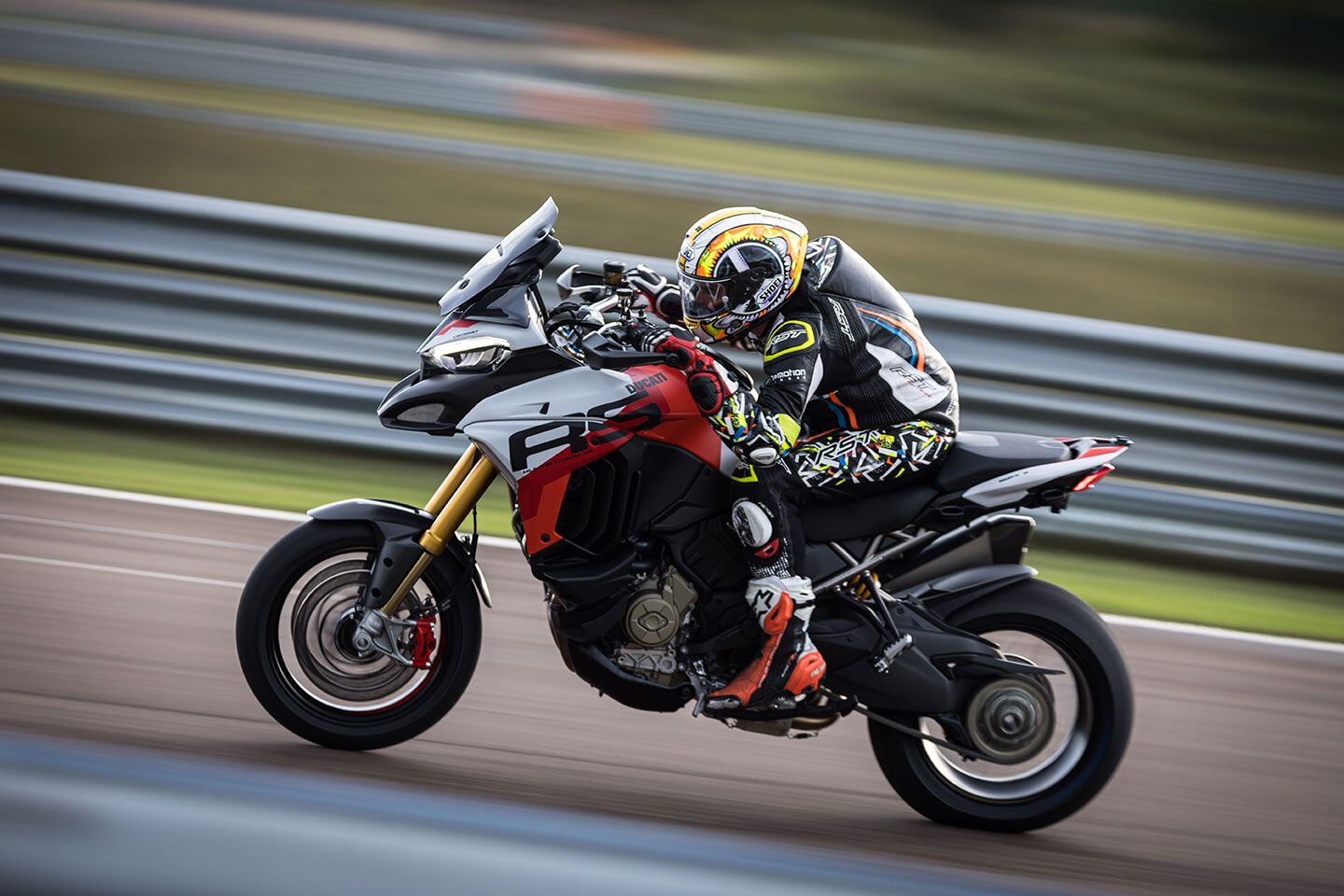Ducati’s Multistrada V4 RS blurs the line between sportbike and sport-touring.