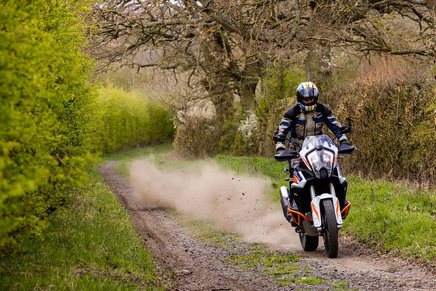 Off-road mode knocks the power down from 160hp to 100 hp, making it easier to control in the dirt.