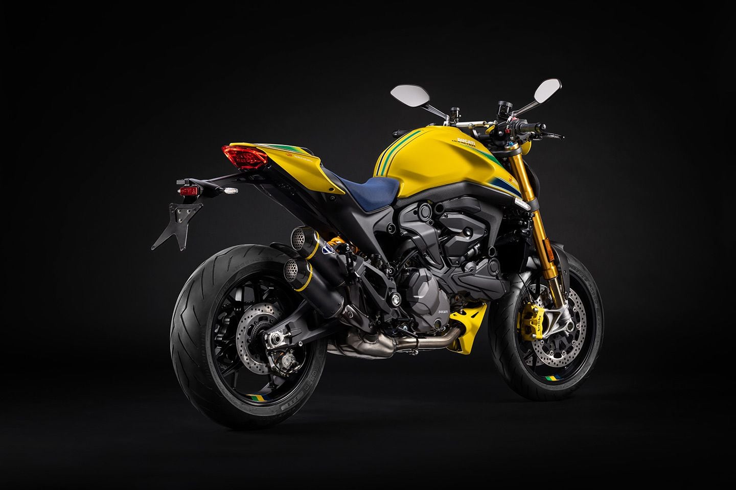 Ducati’s latest Senna model comes with Öhlins suspension and a special Termignoni exhaust.