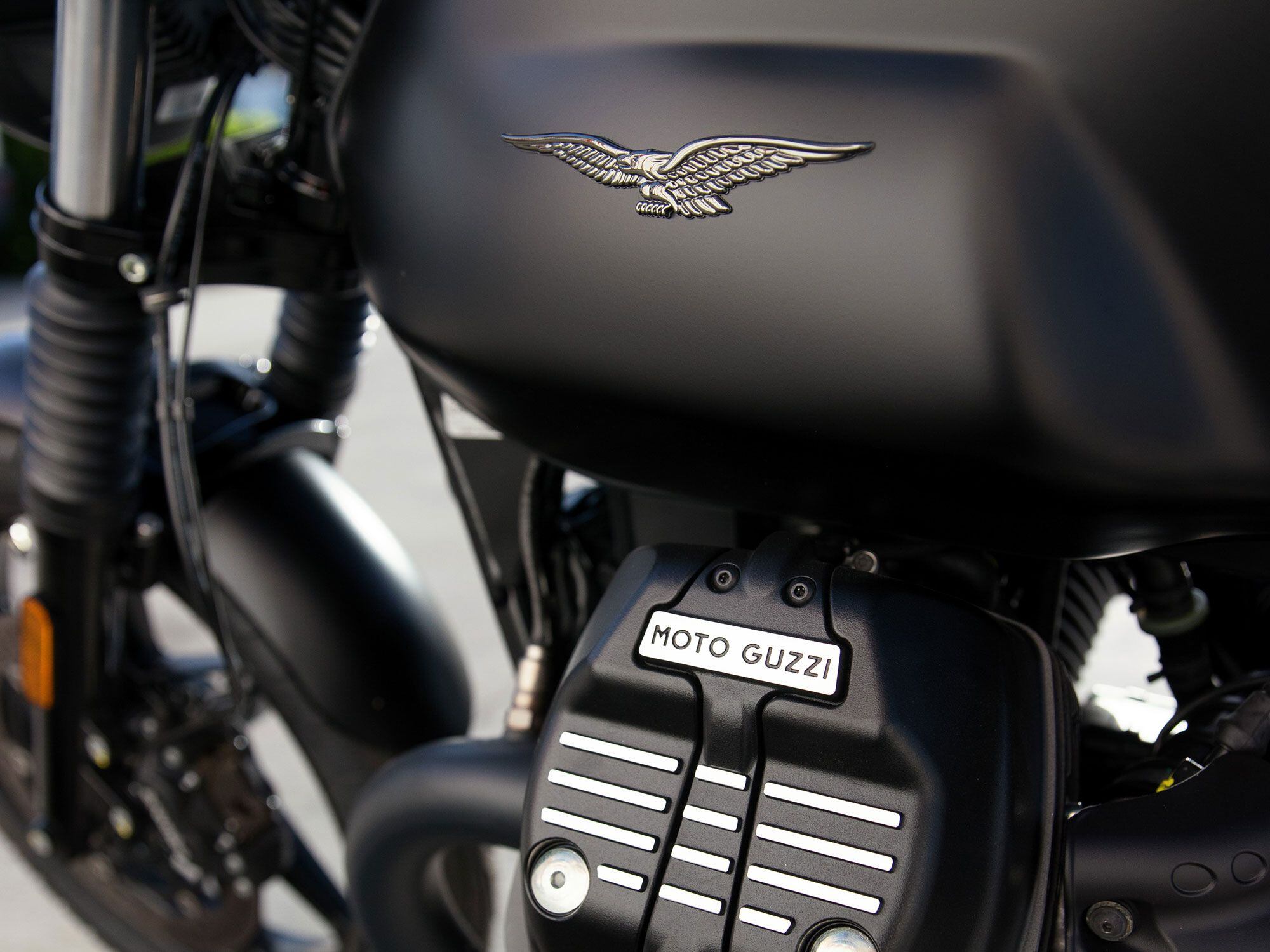 In true “Stone,” fashion, the base model V7 Stone comes only in matte black.