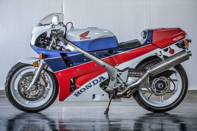 The VFR750R ended up more commonly known as the RC30, its internal model code.