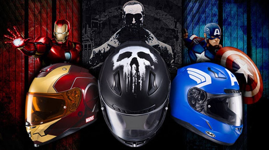 custom marvel motorcycle helmet Marvel HJC Helmets - New Products