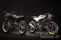 Husqvarna Vitpilen Svartpilen Concept Motorcycles EICMA 2014