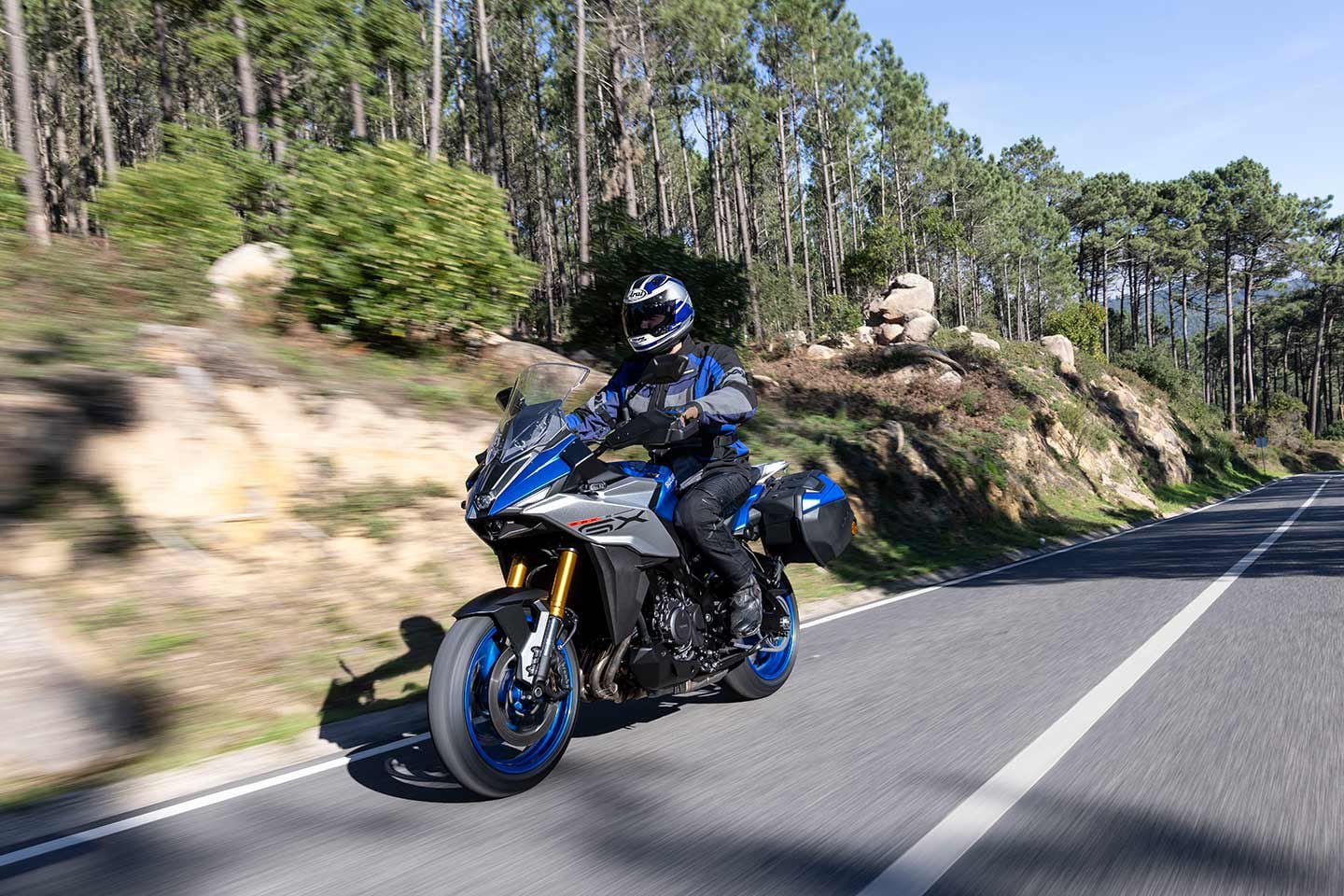 2024 Suzuki GSX-S1000GX+ gear bag.