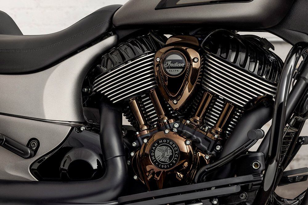 The Thunderstroke 116 features exclusive oil-rubbed bronze finishes.