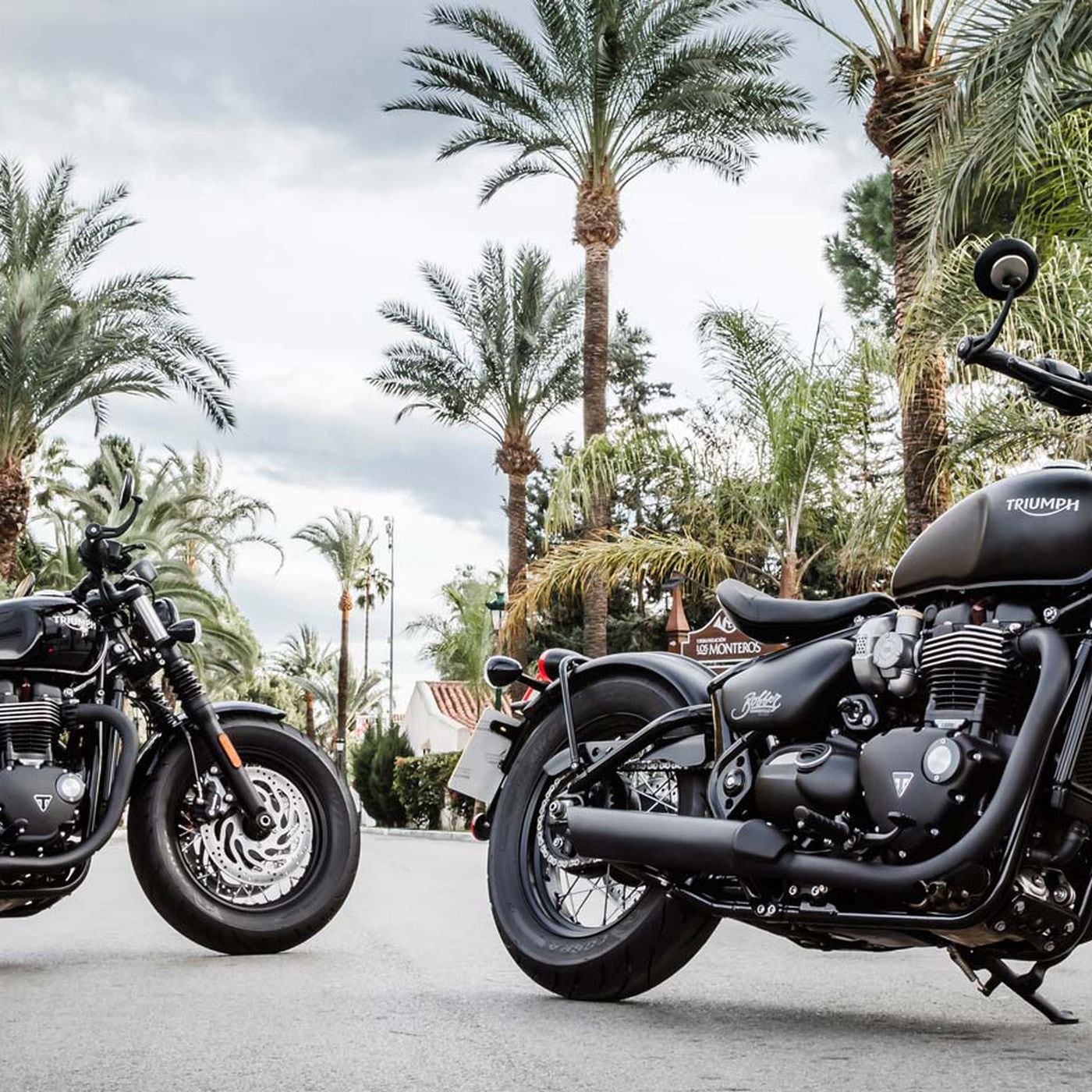 2018 Triumph Bonneville Bobber Black Motorcycle Review Cycle World