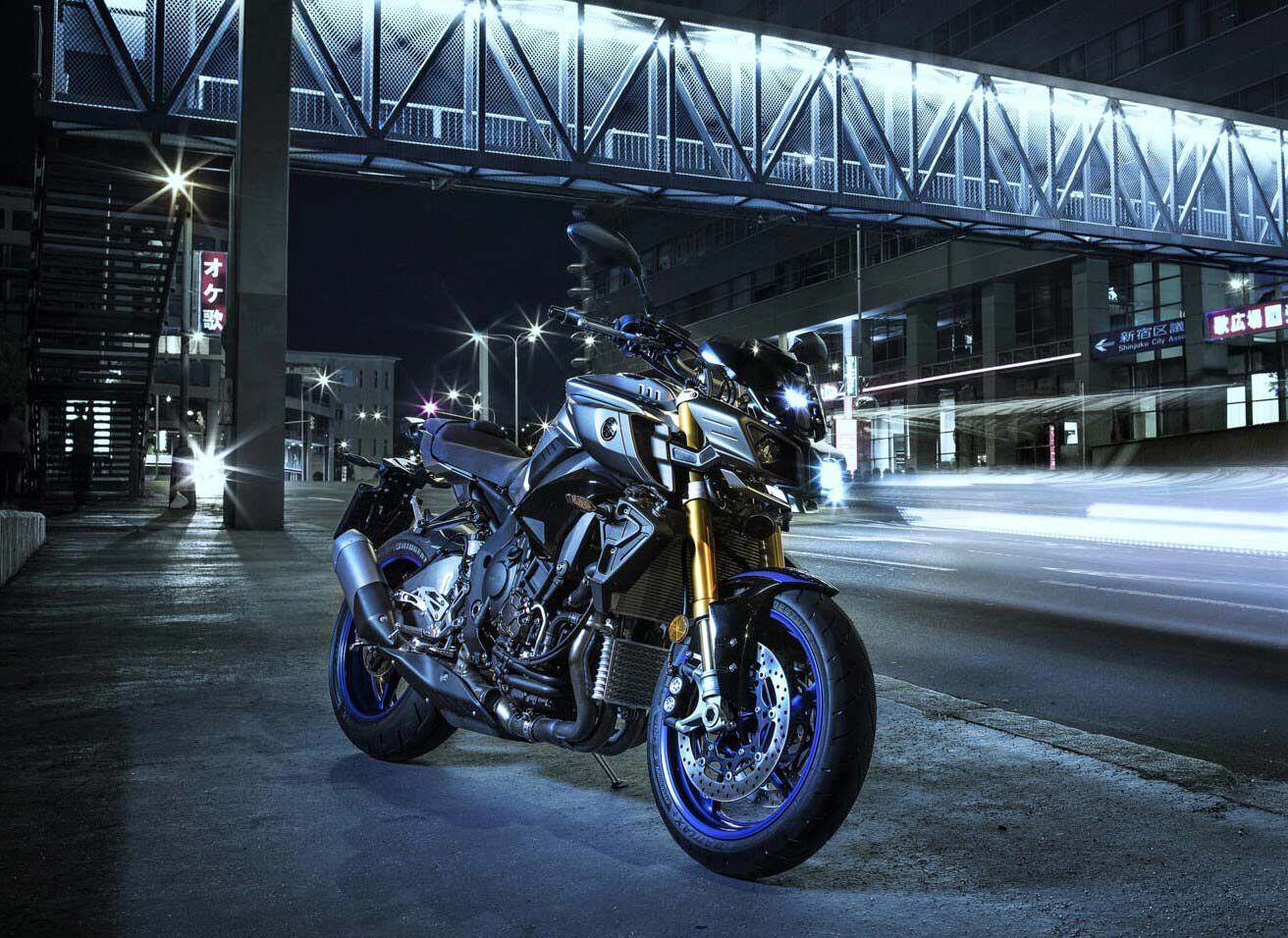 Although we haven’t seen any photos of the 2022 MT-10 just yet, it’ll likely sport different styling than its 2021 MT-10 predecessor (MT-10SP shown).