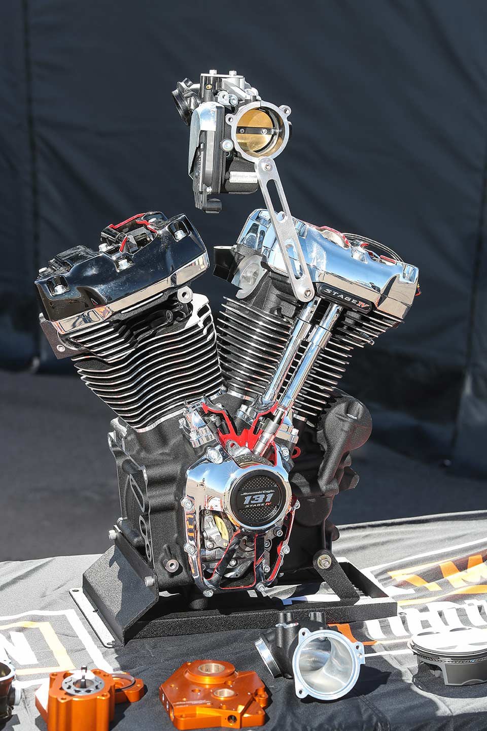 Harley Davidson 131R Engine Cycle World