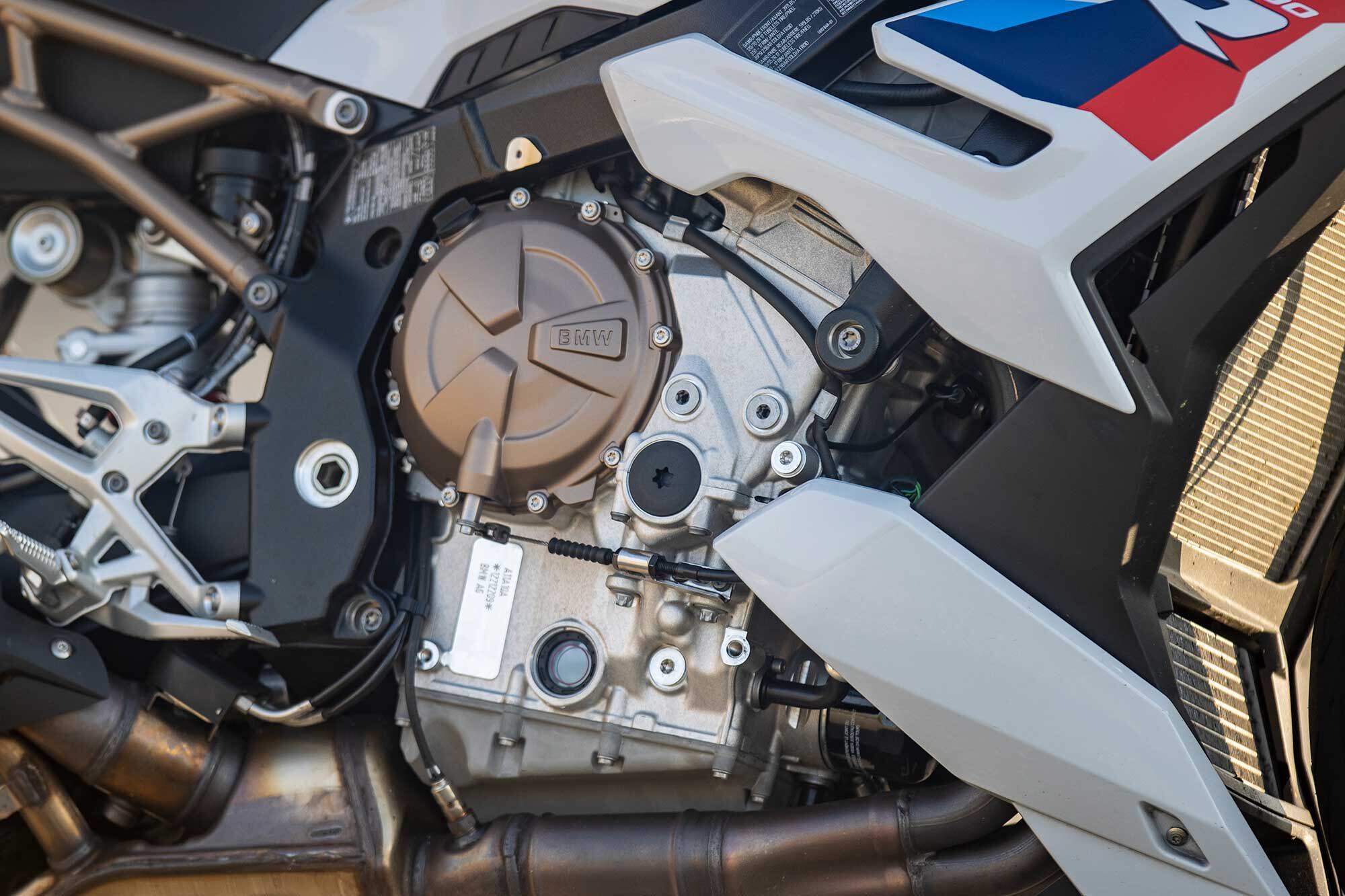 On the <i>CW</i> dyno, the 2022 BMW S 1000 R produced 155.7 hp from its 999cc inline-four.