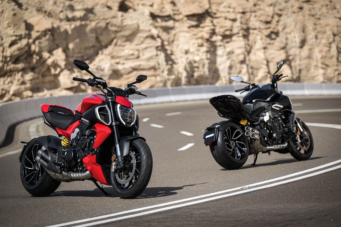 Two colors are available: Ducati Red for $26,695 and Thrilling Black for $29,995.