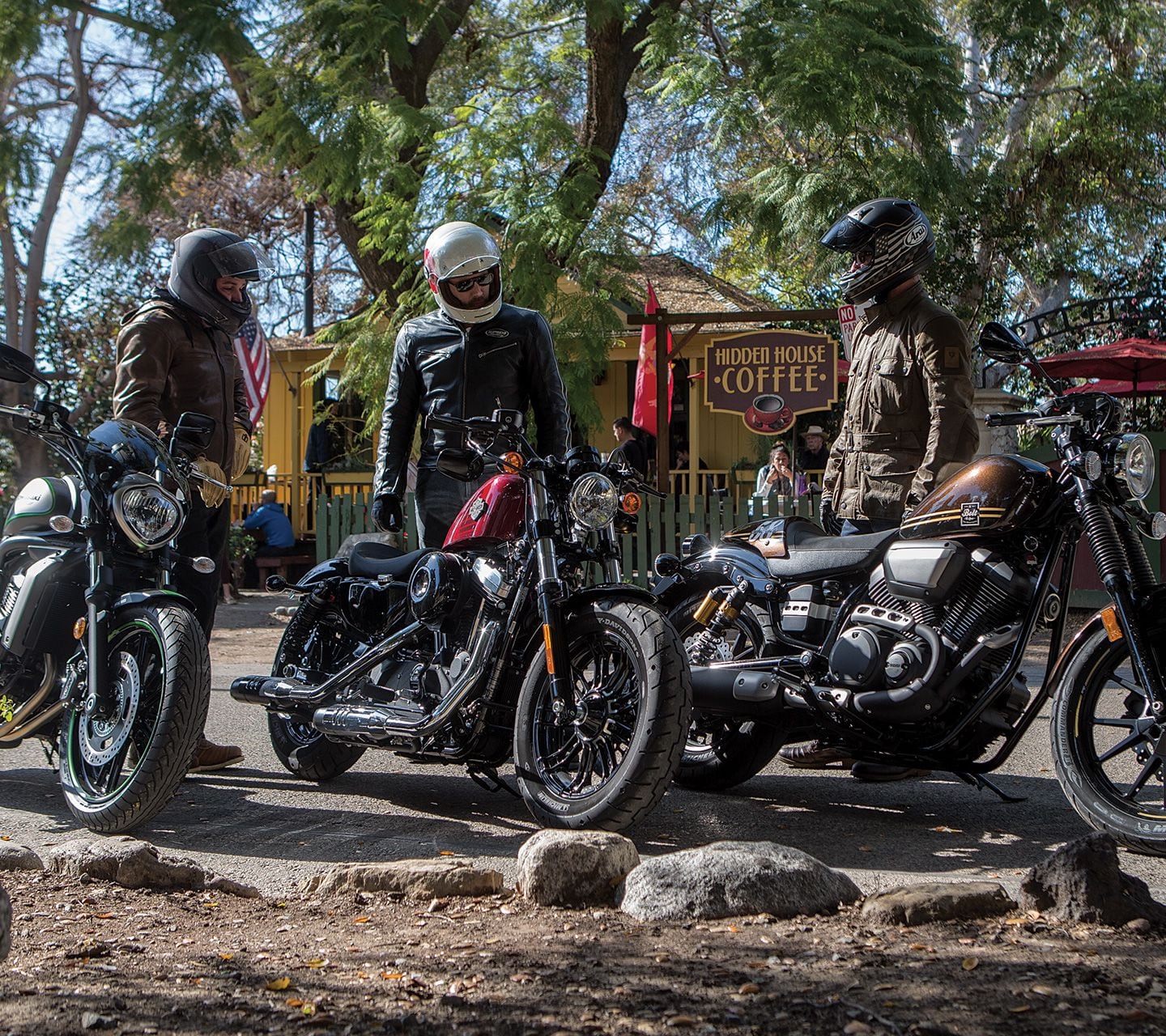 v-twin cruisers static group