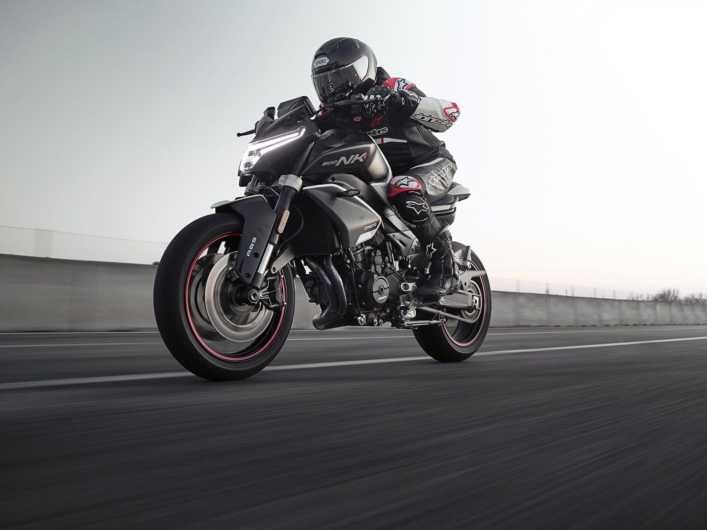 CFMoto’s 800NK should give us an indication of what the final styling will look like.