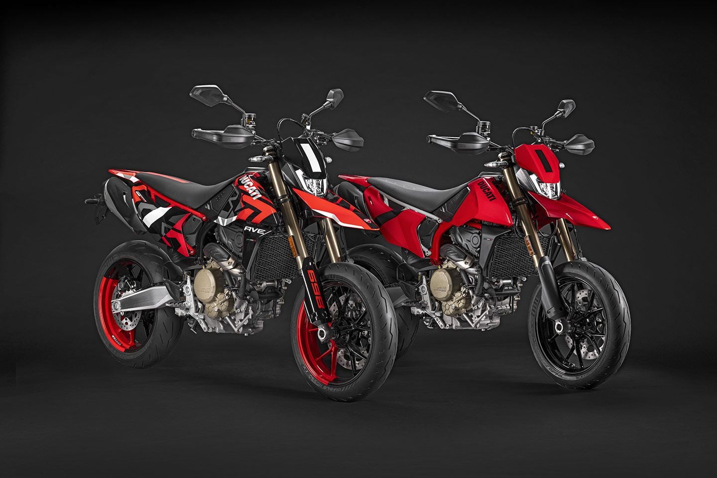 The $14,495 2024 Ducati Hypermotard 689 Mono RVE and standard $12,995 Mono mark Ducati’s return to a single-cylinder engine and entry into a new class and market.
