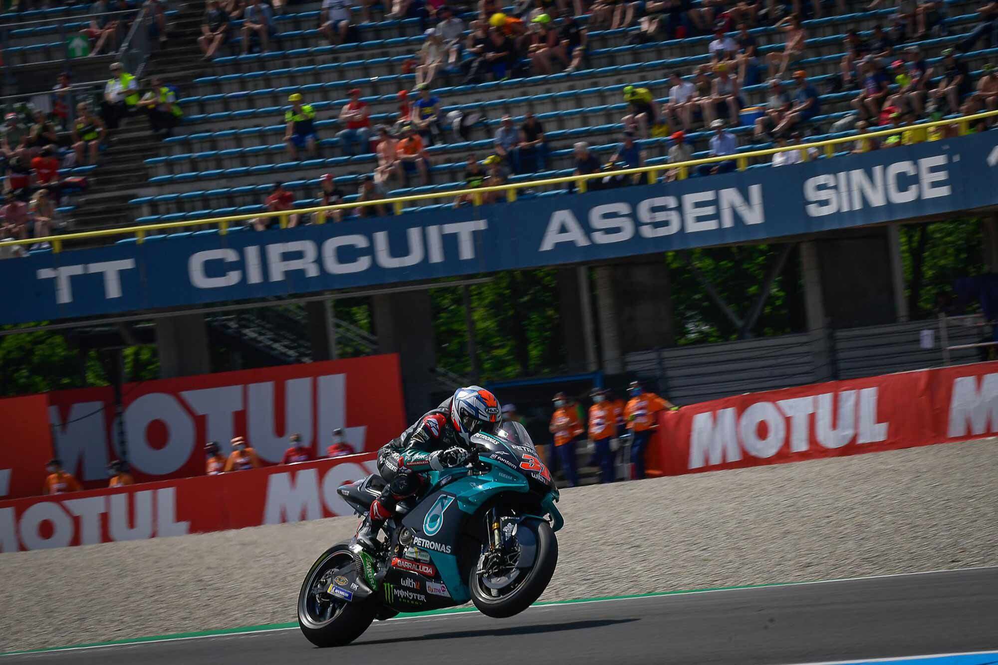 Garrett Gerloff stood in for an injured Franco Morbelli and finished 17th.