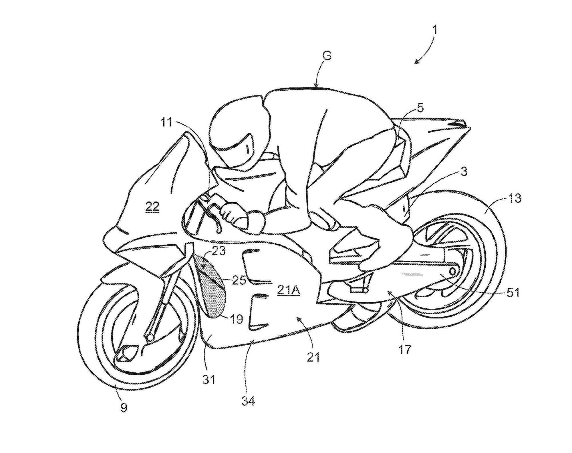 In this view, you can see how the RS-GP’s bellypan partially covers the lower radiator.