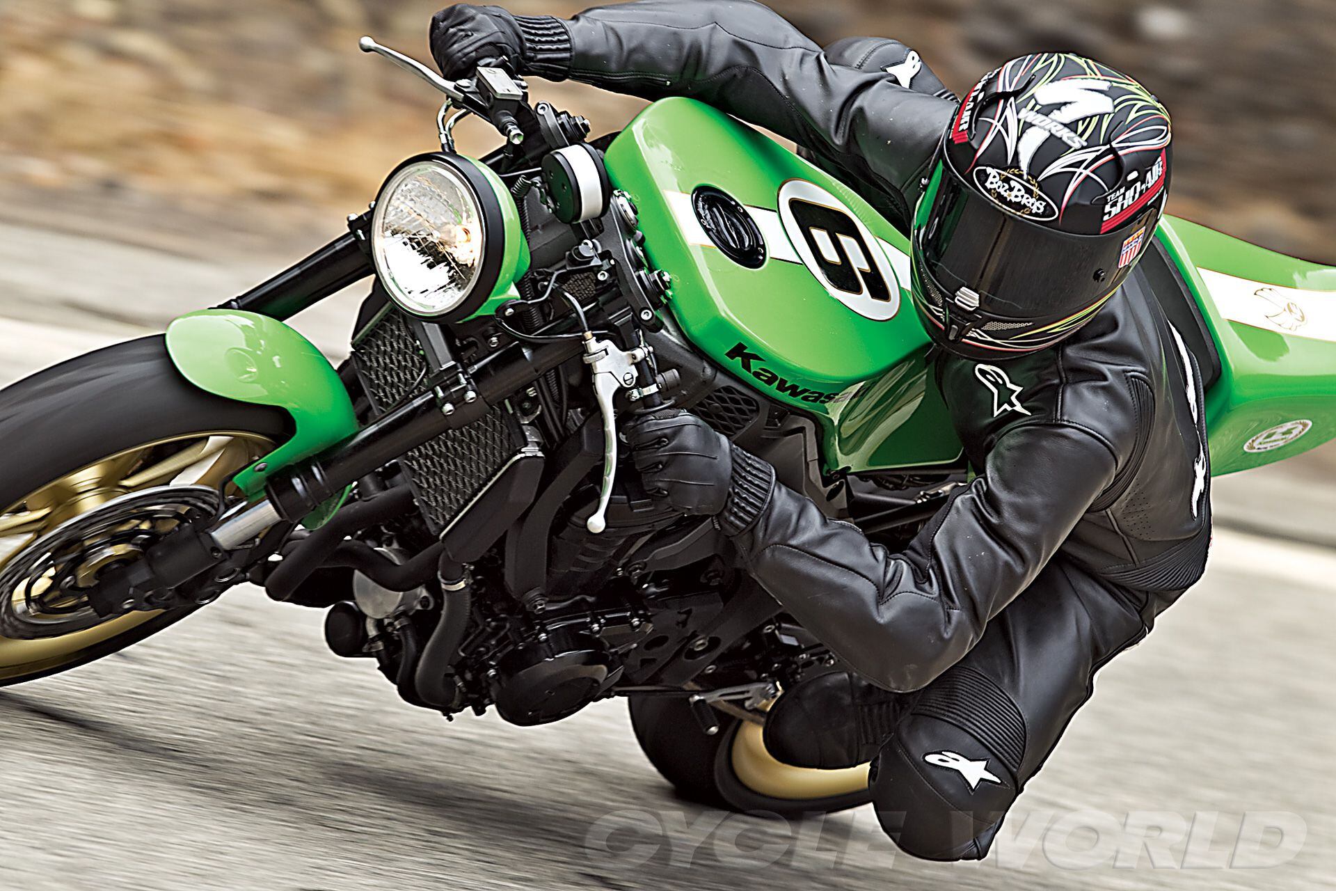 Eric Bostrom's Kawasaki Z1000 Tribute to Gary Nixon | Cycle World