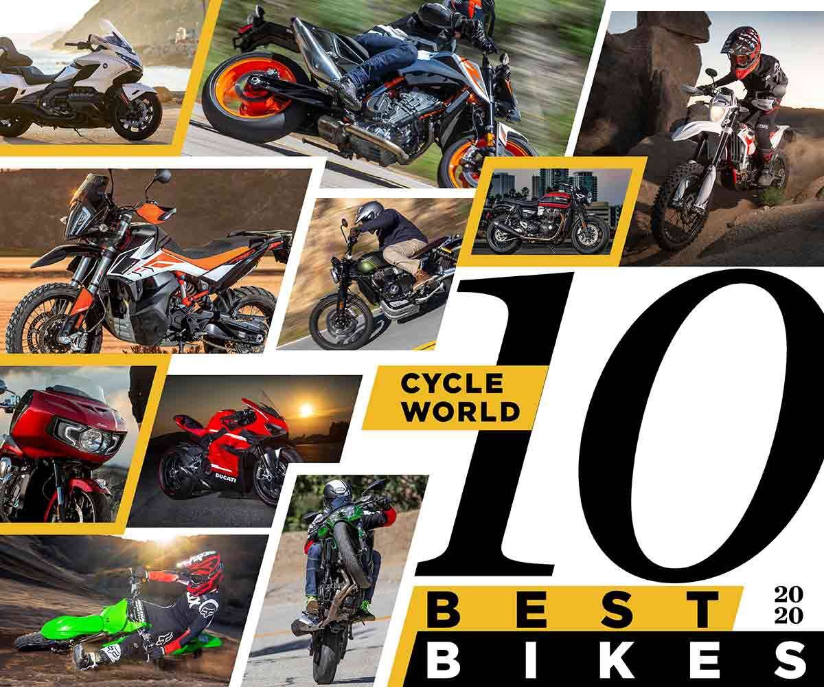 <em>Cycle World</em>’s Ten Best Motorcycles of 2020.