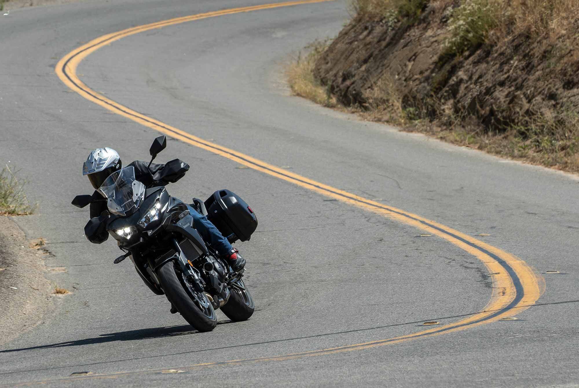 The 2022 Kawasaki Versys 650 LT puts the “V” in versatility. It might not be the best at anything but it is quite good at most things.