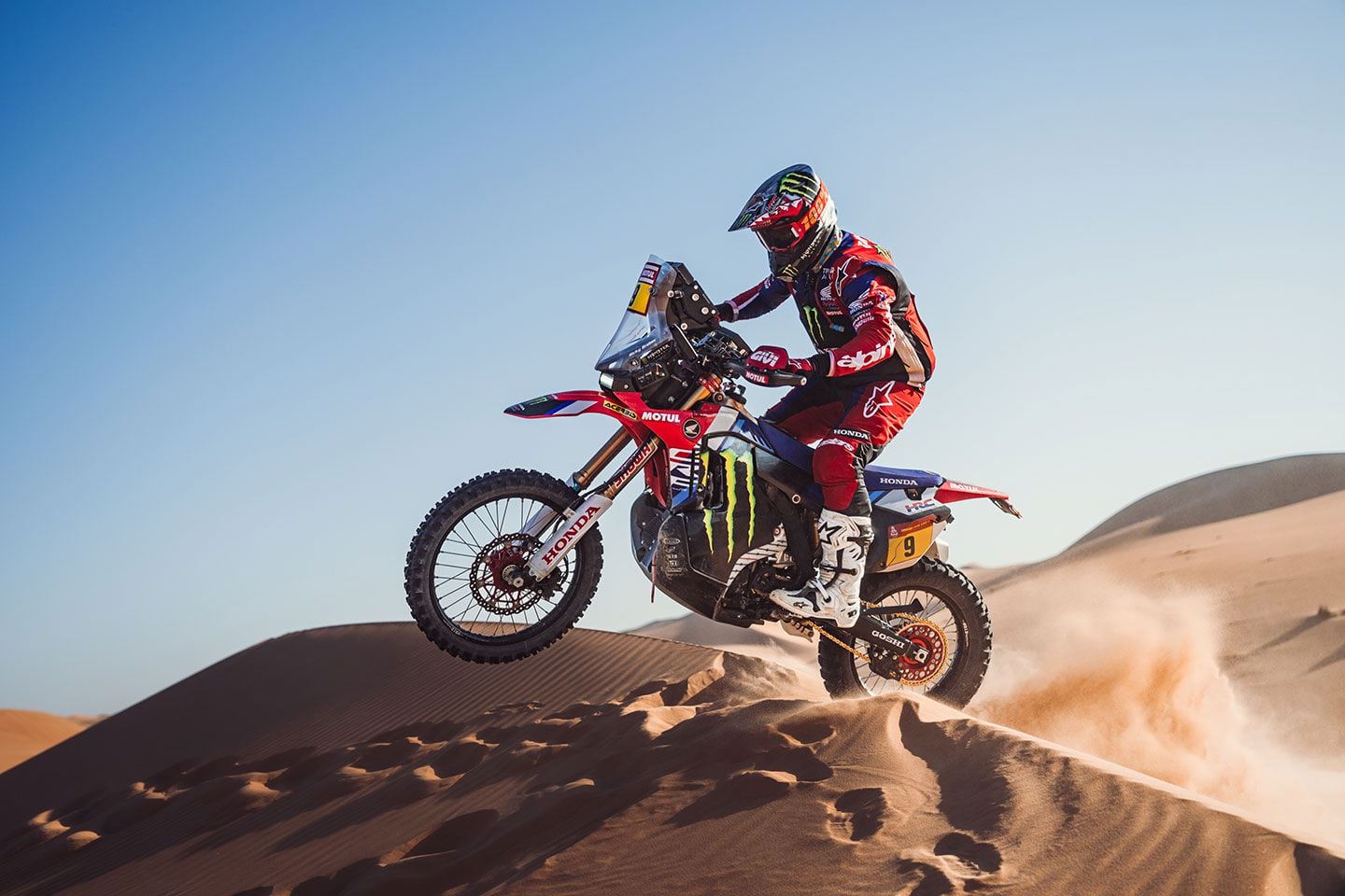 Monster Energy Honda’s Ricky Brabec now leads the overall standings after the 48-hour chrono stage.