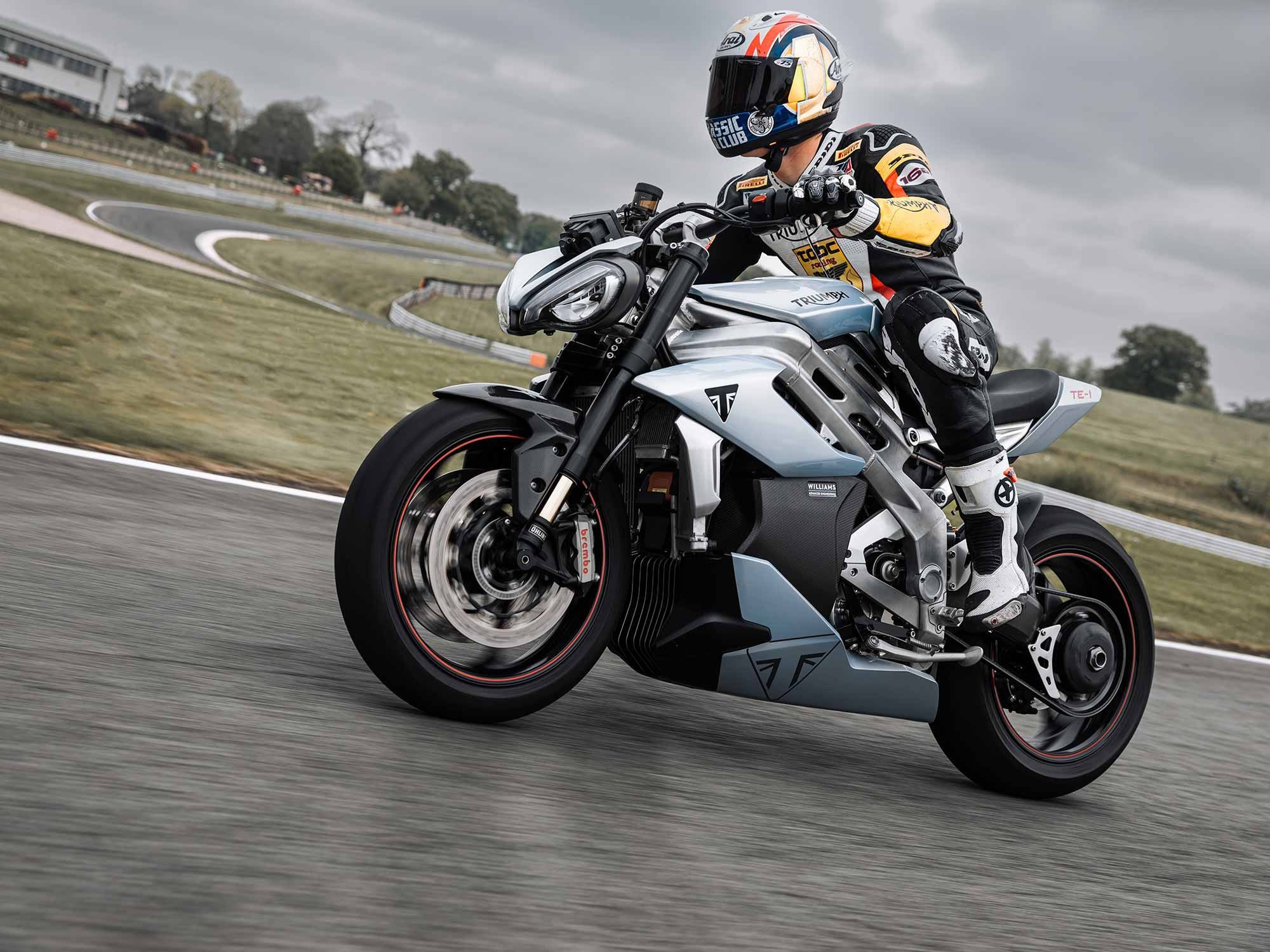 Triumph has released testing details from its TE-1 Electric prototype, but the firm also says a new electric motorcycle is still over the horizon.
