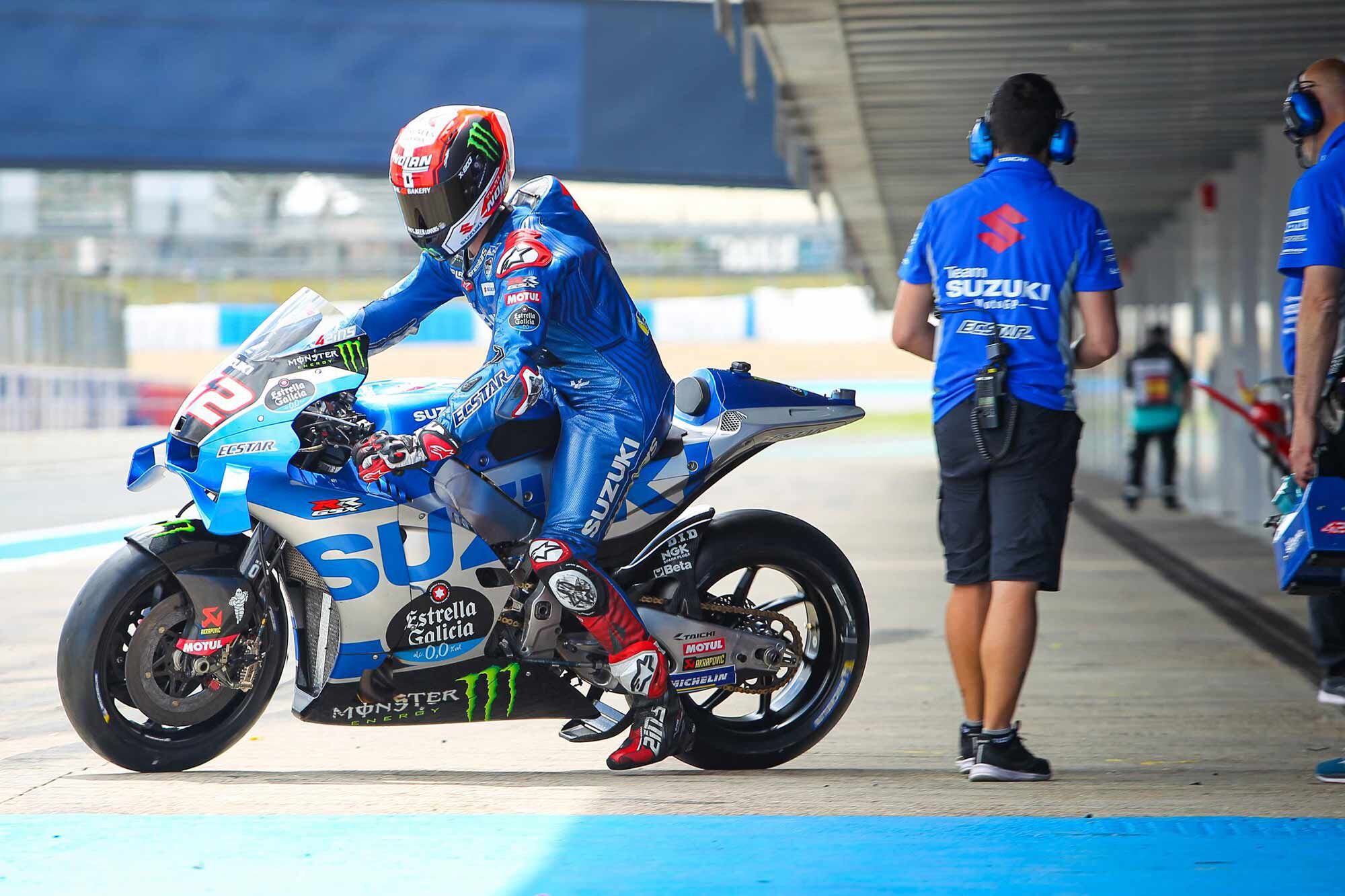 Where does this leave Álex Rins?